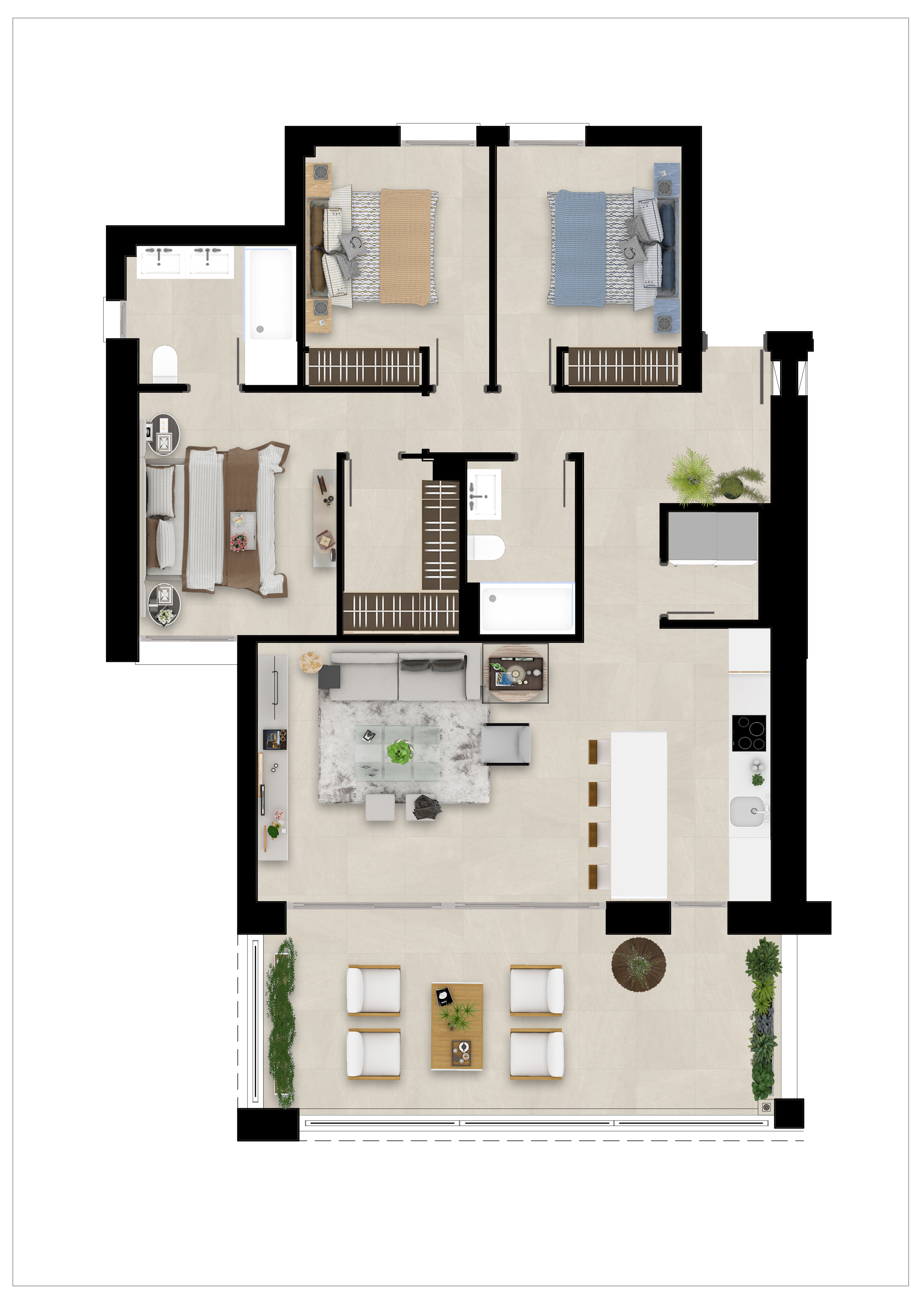Apartment for sale in San Roque